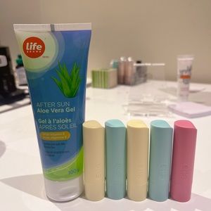 Brand new EOS lip balm - with aloe gel